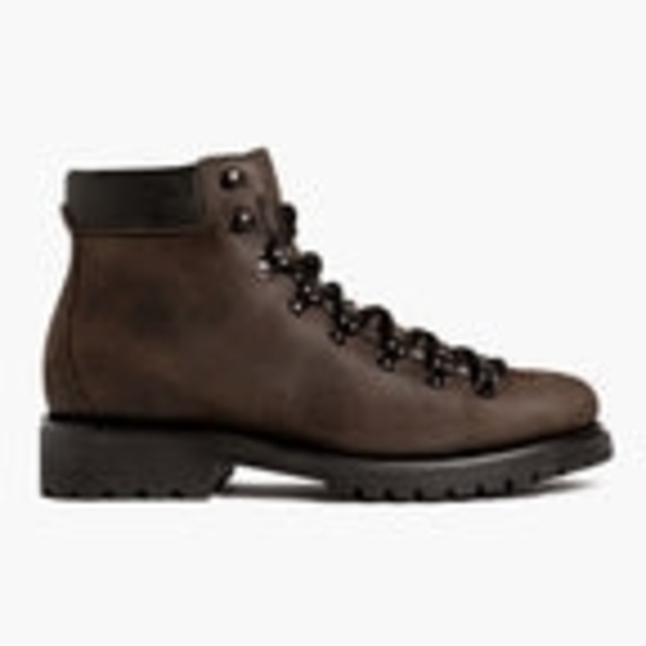 Thursday Jasper Commander Boot Brown Leather Hiker Boots with Black Laces main image 6